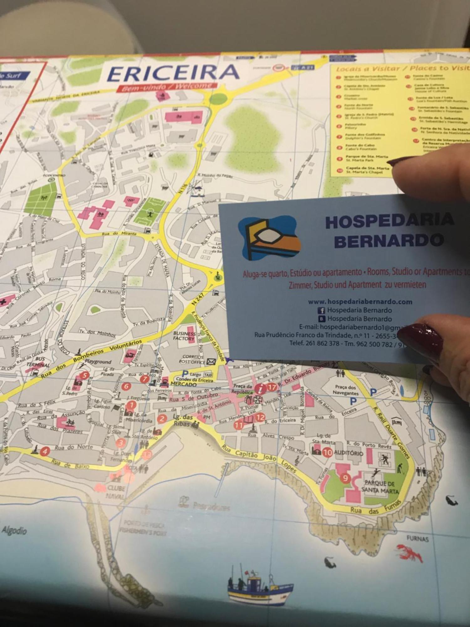 Hospedaria Bernardo Ericeira Eksteriør bilde