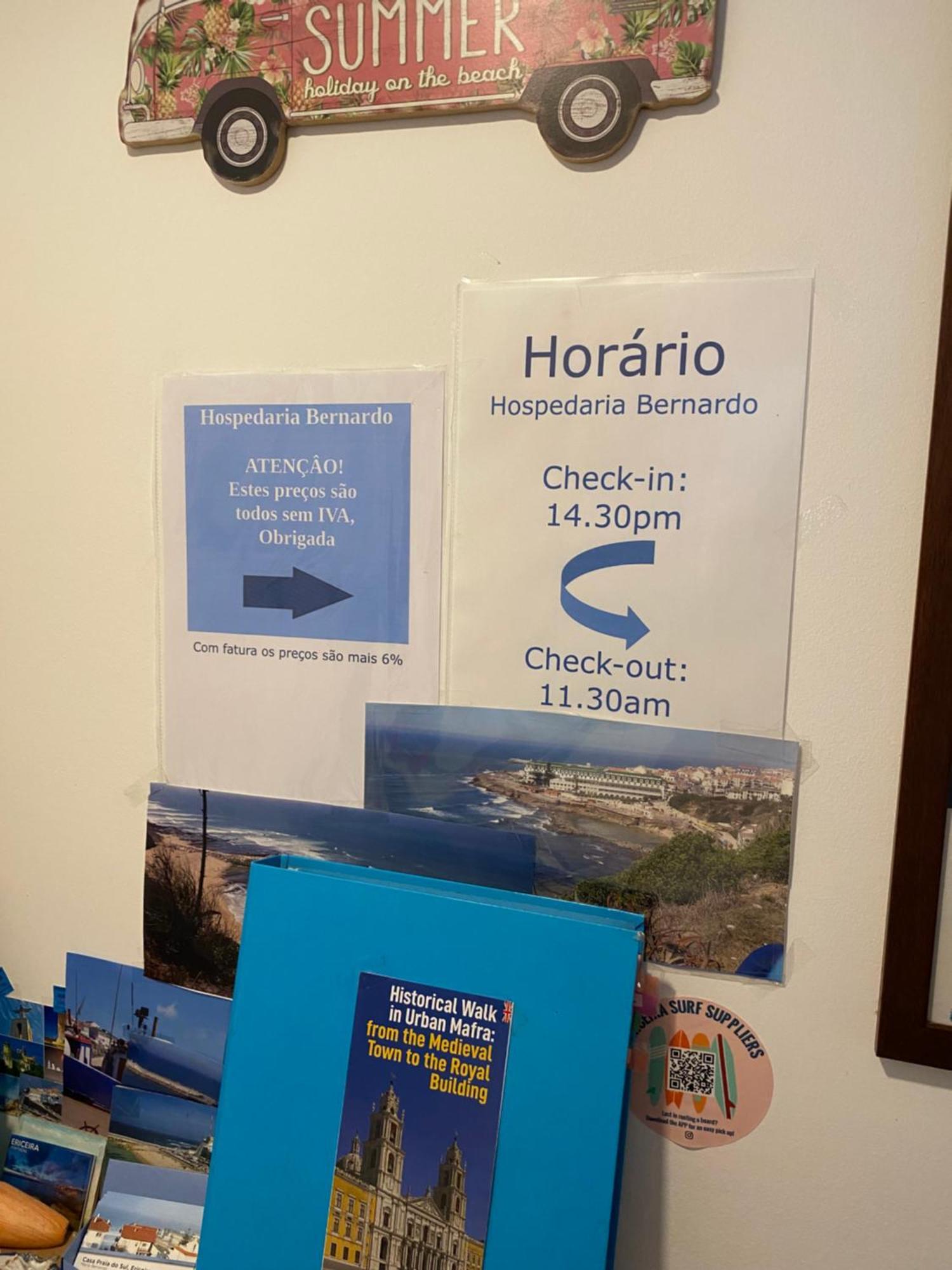 Hospedaria Bernardo Ericeira Eksteriør bilde